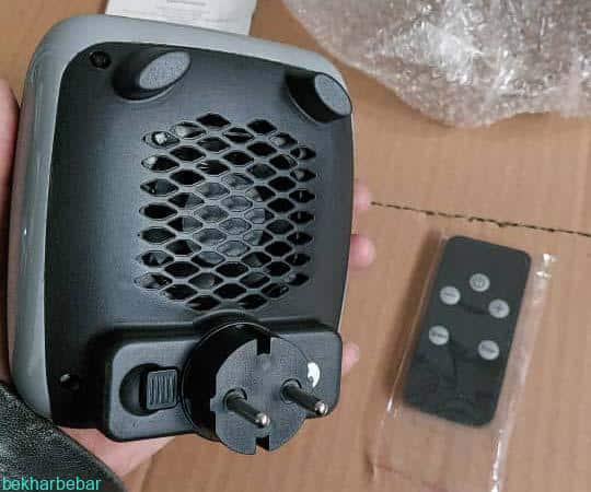 بخاری برقی فن دار با قابلیت تنظیم دما